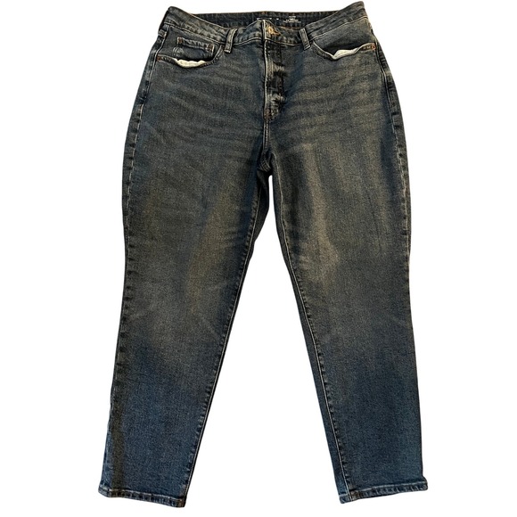 Old Navy Denim - Old Navy Curvy High Rise O G Straight Leg Jeans Women's Size‎ 16 Margarita Wash